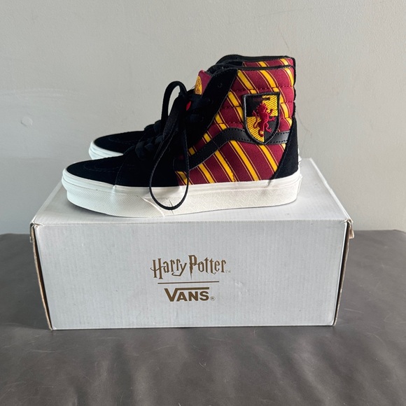 Vans Gryffindor Striped High-Top Sneakers - Picture 1 of 6